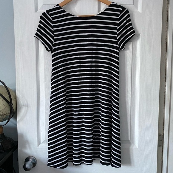 GARAGE Striped Shirt Dress - Picture 6 of 6